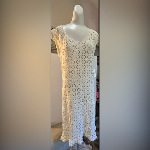 Anthropologie Dresses & Skirts - Gorgeous Crocheted Dress by Anthropologie